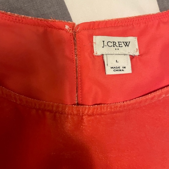 Pink velour JCrew blouse - L - Picture 2 of 4